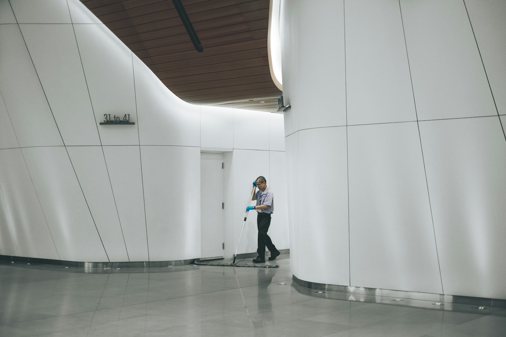 stairwell cleaning